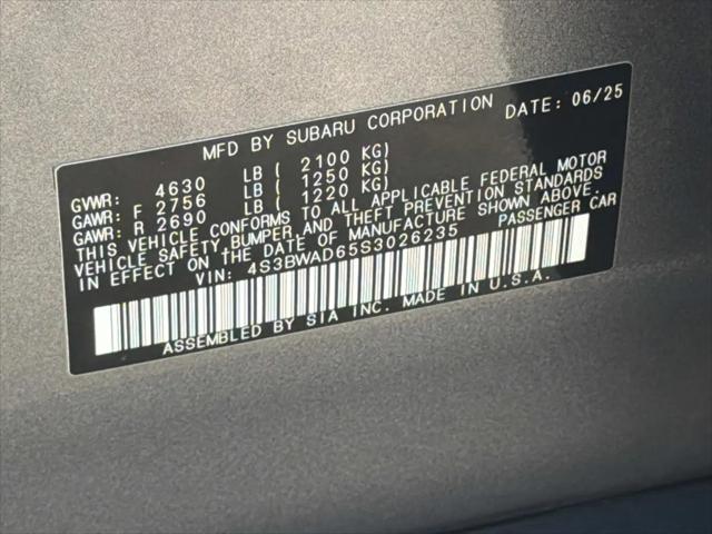 2025 Subaru Legacy Premium
