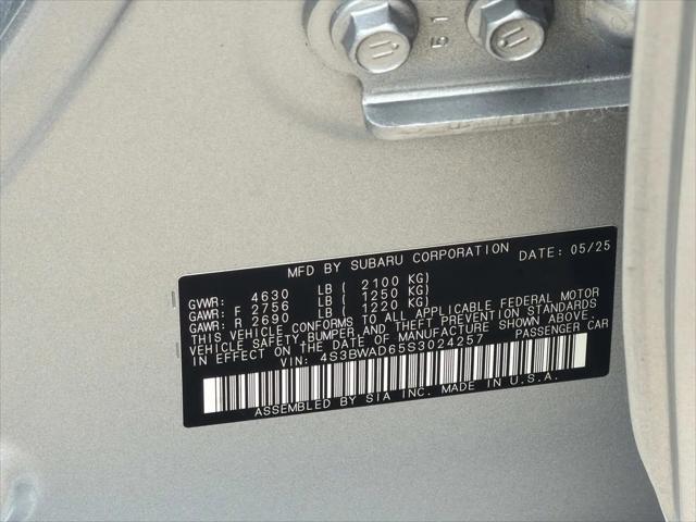 2025 Subaru Legacy Premium