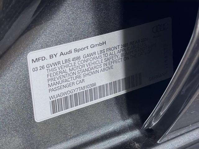 2026 Audi RS 3 TFSI quattro S tronic