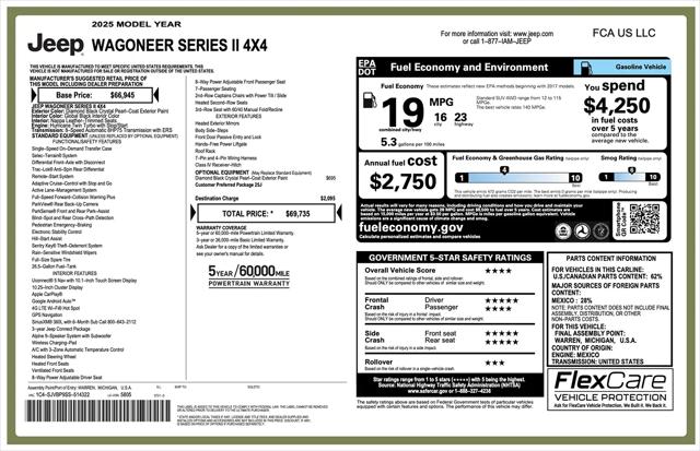 2025 Jeep Wagoneer Carbide 4x4