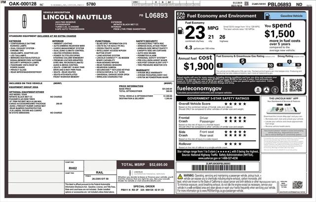 2023 Lincoln Nautilus Reserve for sale in Detroit, MI