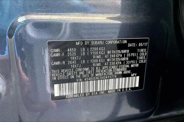 2017 Subaru Outback 3.6R Limited
