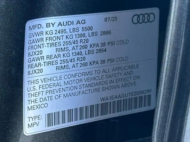 2025 Audi Q5 Premium Plus TFSI quattro S tronic