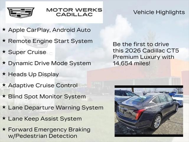 2026 Cadillac CT5 Premium Luxury RWD