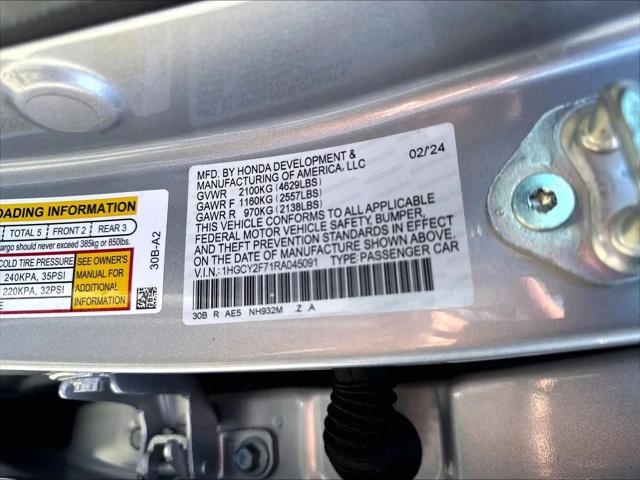 2024 Honda Accord Hybrid Sport-L