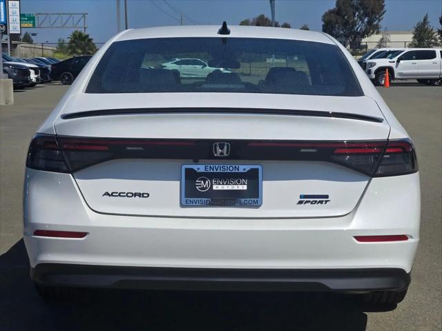 2026 Honda Accord Sedan Sport
