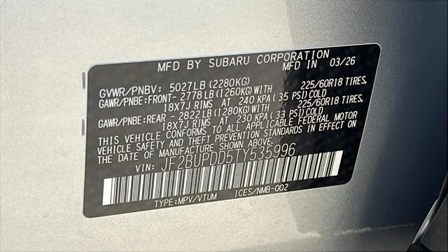 2026 Subaru Outback Limited