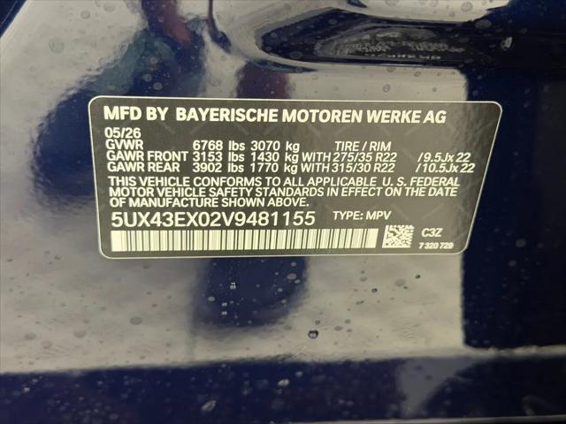 2027 BMW X6 M60i