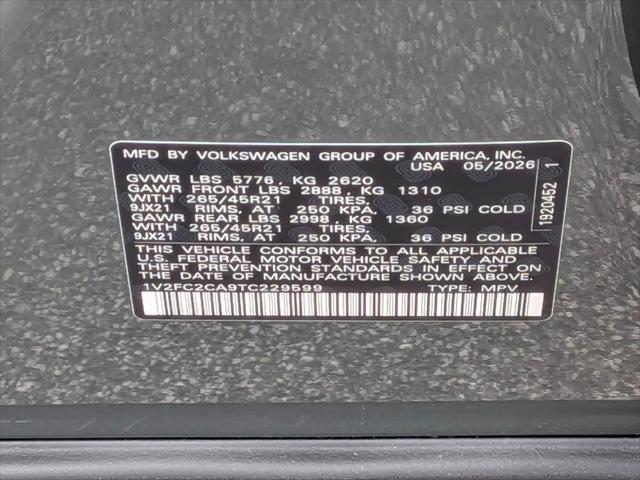 2026 Volkswagen Atlas Cross Sport SEL Premium R-Line