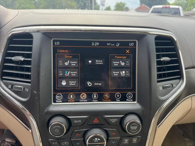 2018 Jeep Grand Cherokee Overland 4x2