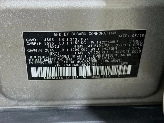 2019 Subaru Outback 2.5i Limited
