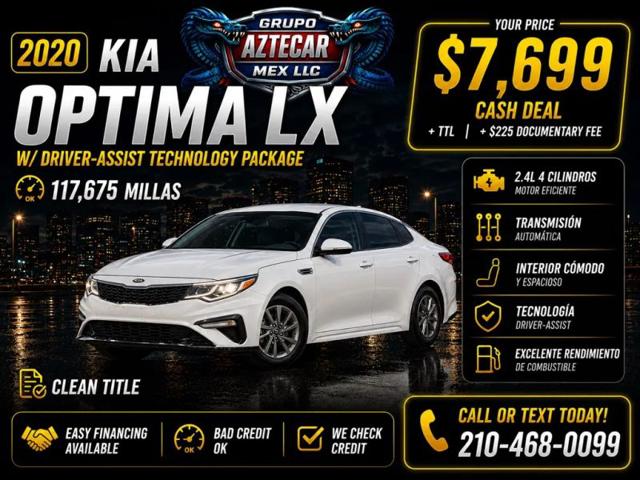 2020 Kia Optima LX for sale in San Antonio, TX