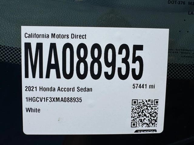 2021 Honda Accord Sport