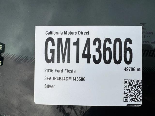 2016 Ford Fiesta SE