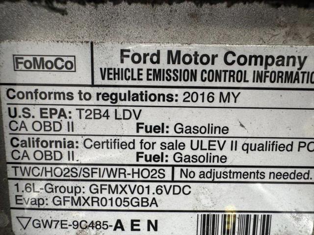 2016 Ford Fiesta SE