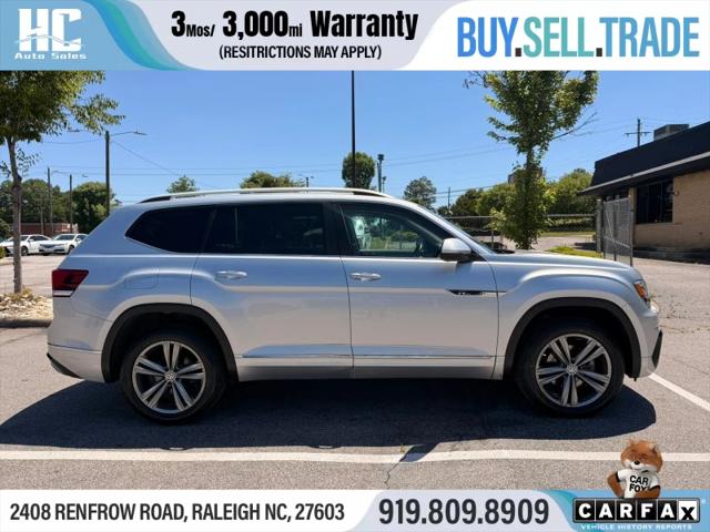 2019 Volkswagen Atlas 3.6L V6 SE w/Technology R-Line