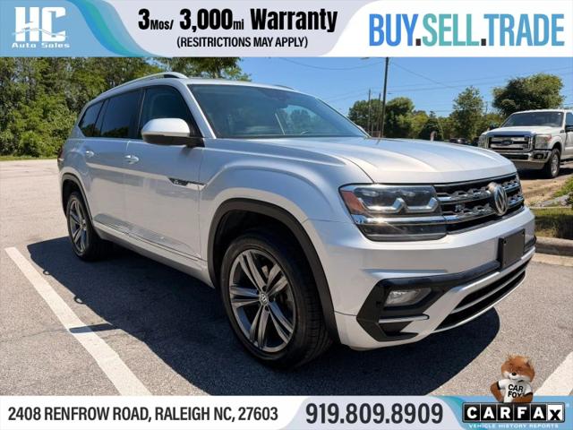 2019 Volkswagen Atlas 3.6L V6 SE w/Technology R-Line