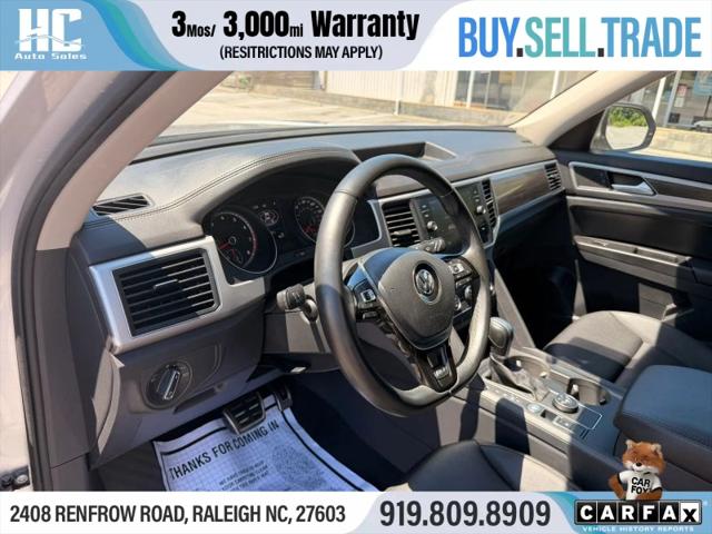 2019 Volkswagen Atlas 3.6L V6 SE w/Technology R-Line