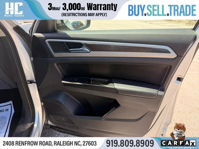 2019 Volkswagen Atlas 3.6L V6 SE w/Technology R-Line