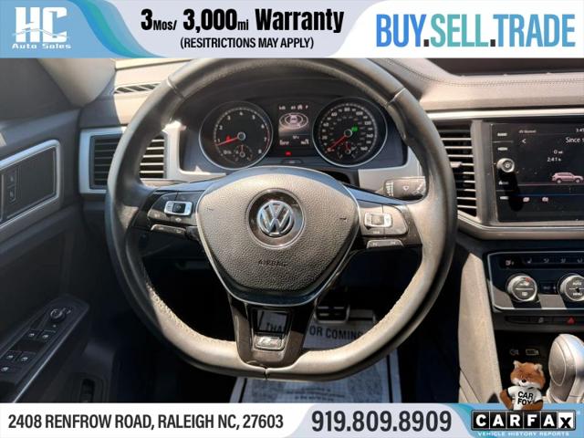 2019 Volkswagen Atlas 3.6L V6 SE w/Technology R-Line