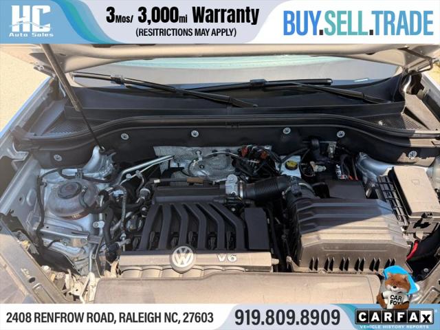 2019 Volkswagen Atlas 3.6L V6 SE w/Technology R-Line