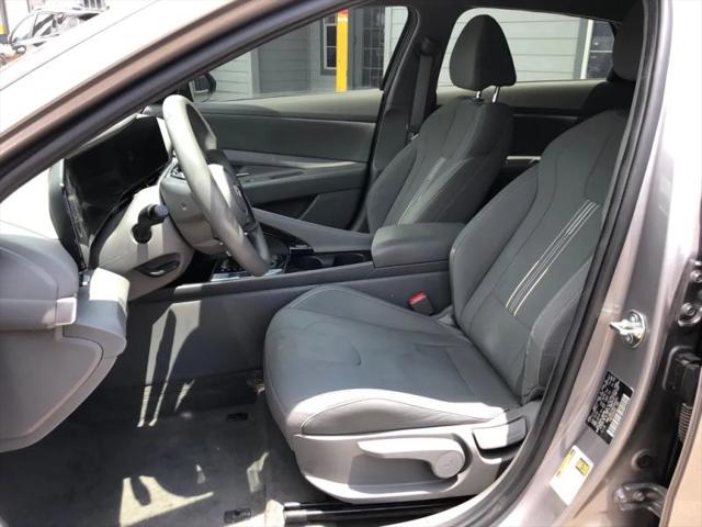 2024 Hyundai Elantra Hybrid Blue