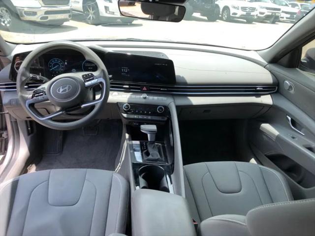 2024 Hyundai Elantra Hybrid Blue