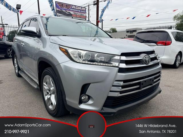 2017 Toyota Highlander Limited for sale in San Antonio, TX