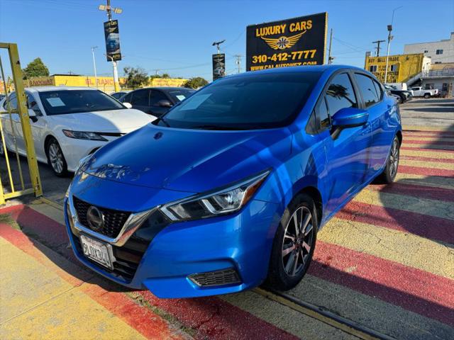 2021 Nissan Versa SV Xtronic CVT for sale in Inglewood, CA