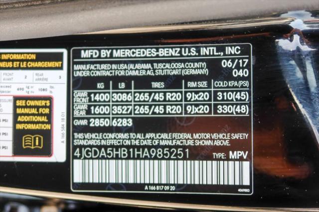 2017 Mercedes-Benz GLE GLE 350 4MATIC