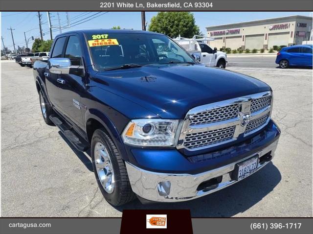 2017 Ram 1500 Laramie Crew Cab 4x4 5'7" Box for sale in Bakersfield, CA