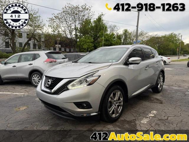2018 Nissan Murano Platinum for sale in Pittsburgh, PA
