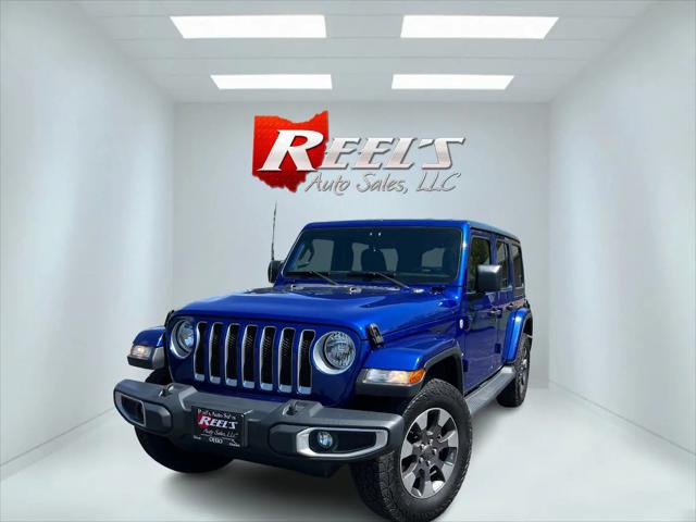 2018 Jeep Wrangler Unlimited Sahara 4x4 for sale in Orwell, OH