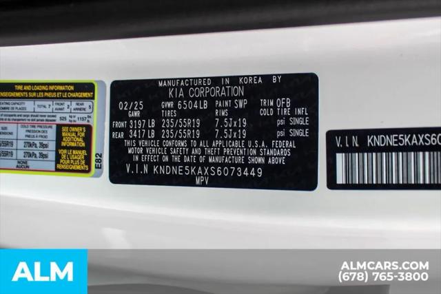 2025 Kia Carnival MPV SX Prestige