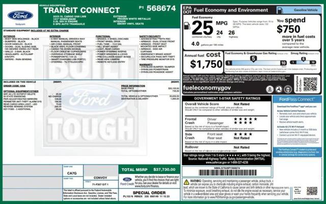 2023 Ford Transit Connect XL Cargo Van