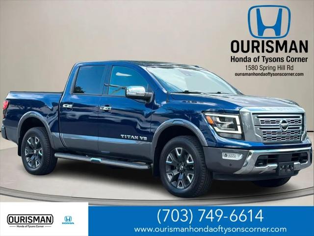 2020 Nissan Titan Crew Cab Platinum Reserve 4x4 for sale in Vienna, VA
