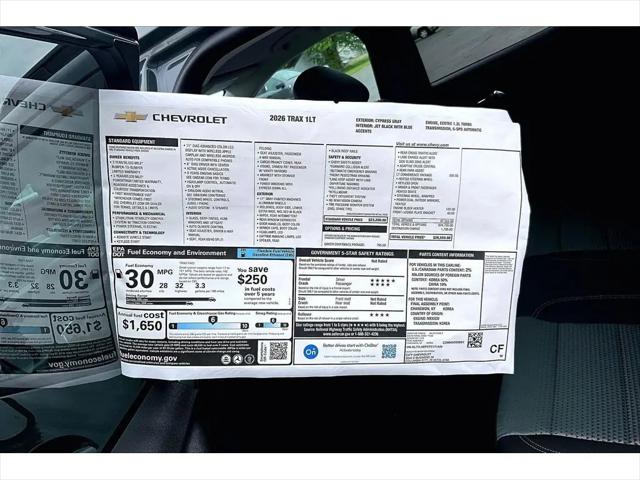 2026 Chevrolet Trax FWD LT