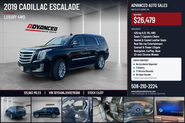 2019 Cadillac Escalade Luxury for sale in North Attleboro, MA