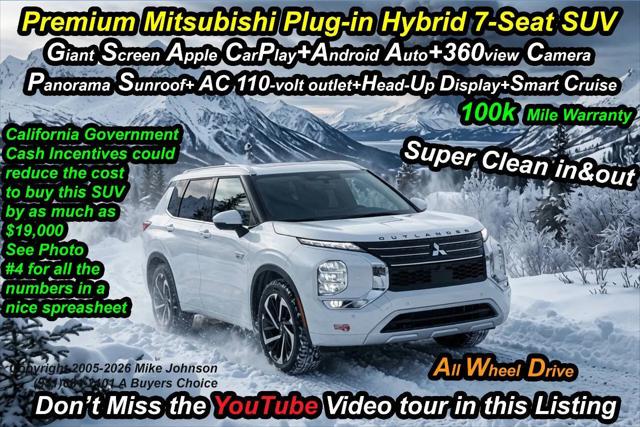 2023 Mitsubishi Outlander PHEV SEL S-AWC for sale in Riverside, CA
