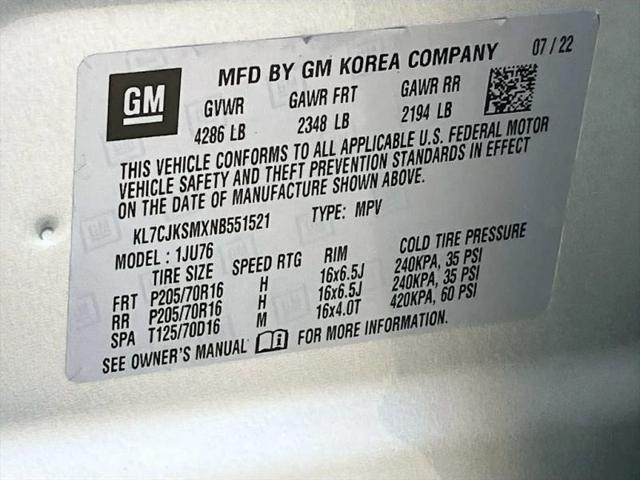 2022 Chevrolet Trax FWD LS