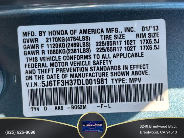 2013 Honda Crosstour EX