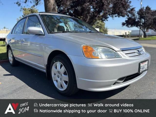 2002 Honda Civic EX for sale in Sacramento, CA