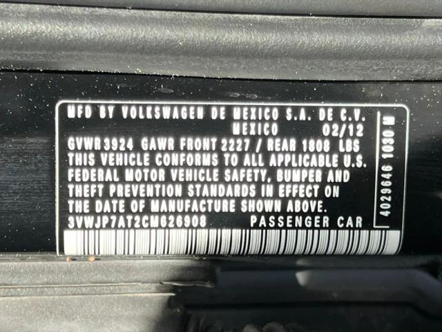 2012 Volkswagen Beetle 2.5L