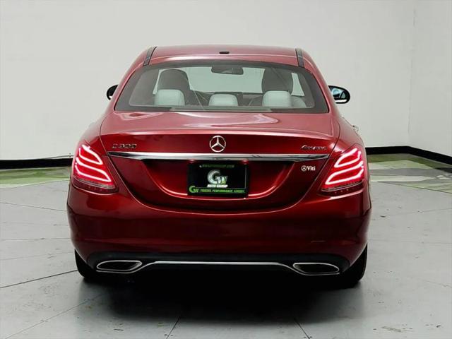 2018 Mercedes-Benz C-CLASS C 300 4MATIC