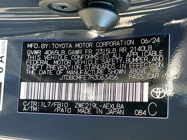2024 Toyota Corolla Hybrid LE
