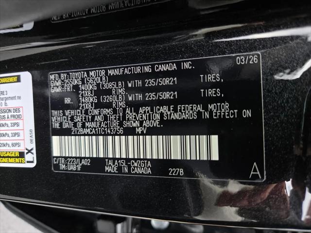 2026 Lexus RX 350 Luxury