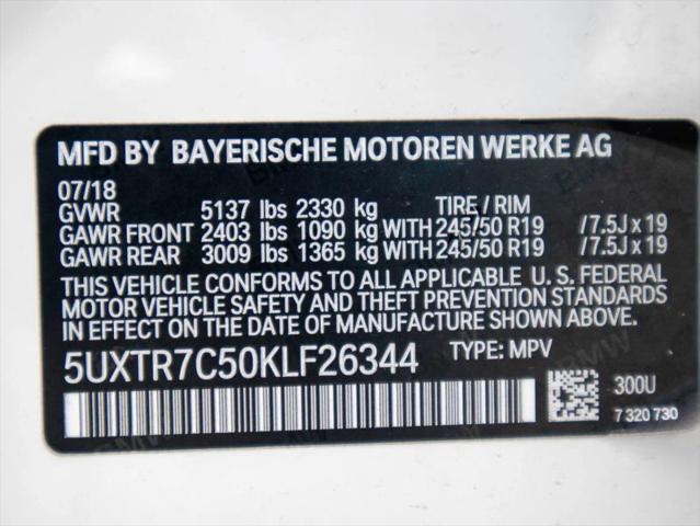 2019 BMW X3 sDrive30i