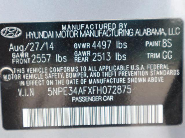 2015 Hyundai Sonata Sport