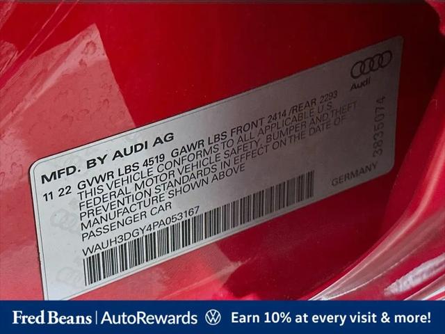 2023 Audi S3 Premium Plus TFSI quattro S tronic