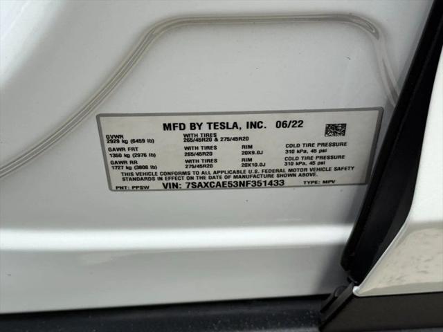2022 Tesla Model X Dual Motor All-Wheel Drive